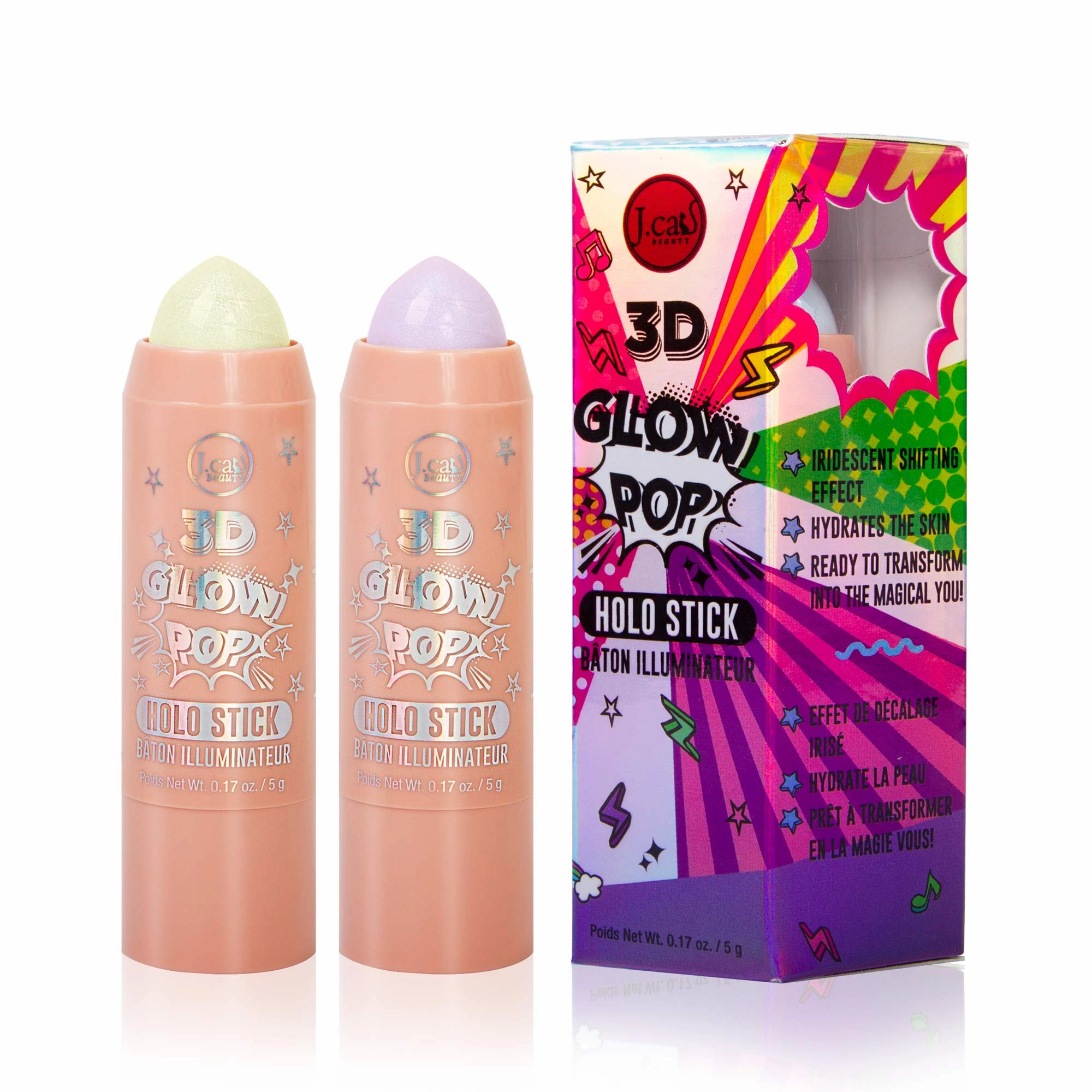 3D Glow Pop Holo Stick