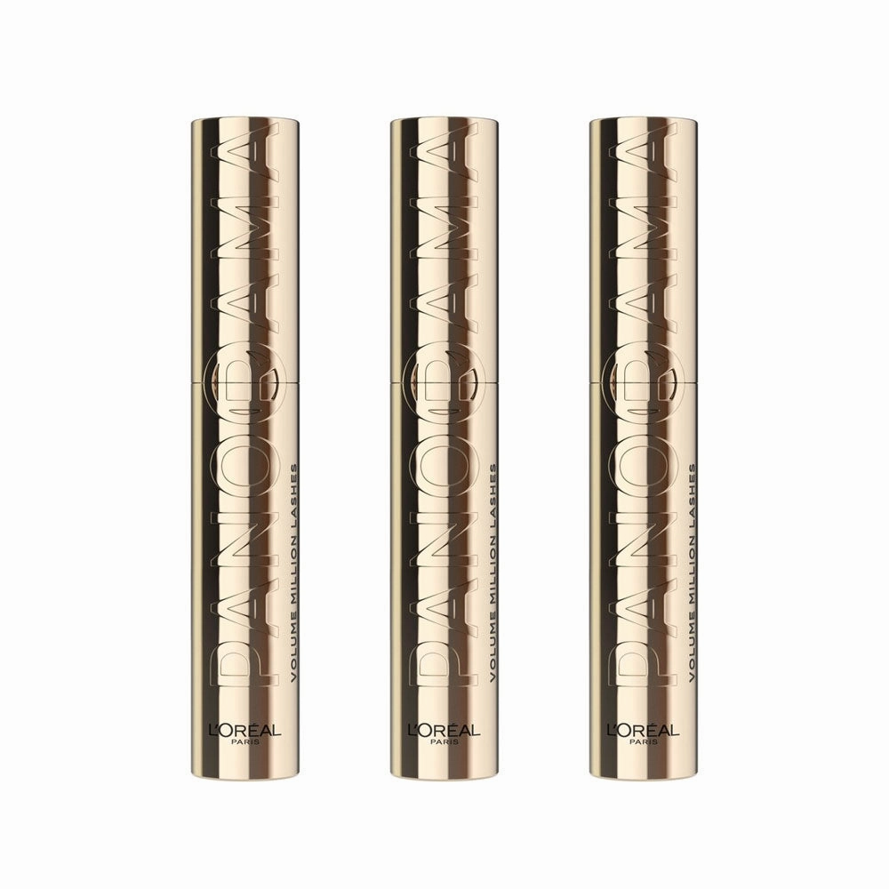3x L'Oreal Panorama Volume Mascara Brown