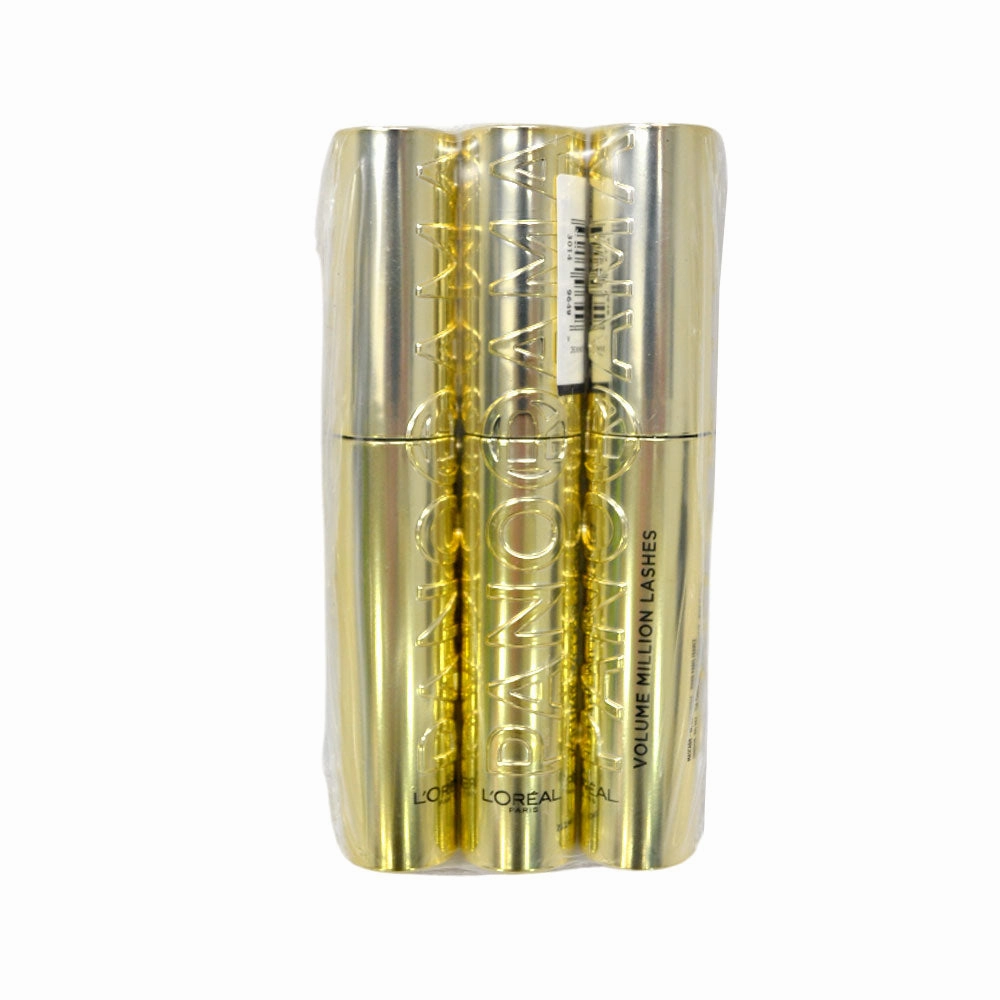 3x L'Oreal Panorama Volume Mascara Brown