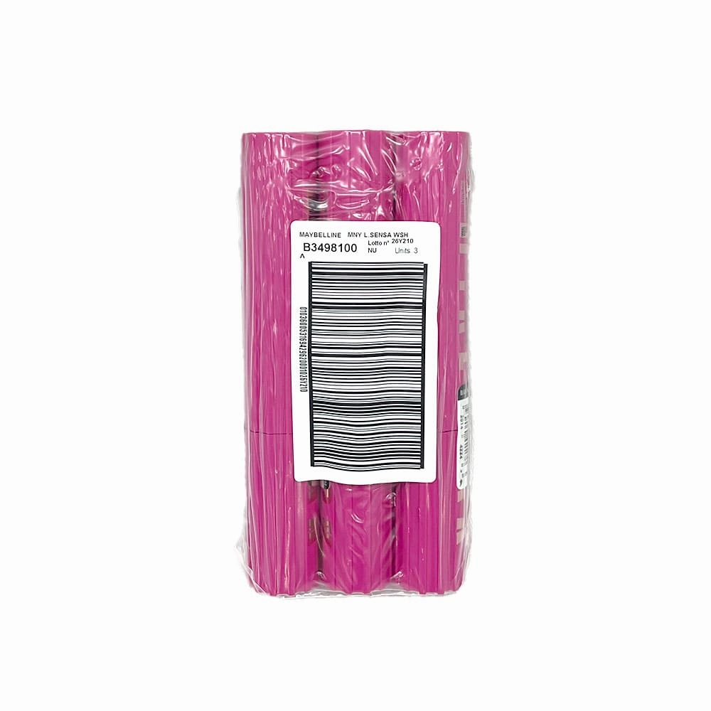 3x Maybelline Lash Sensational Fireworks Mascara Black