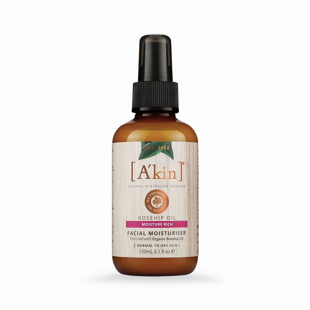 A'Kin Facial Moisturiser Rosehip Oil 150ml