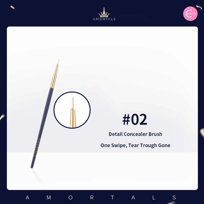 AMORTALS Concealer & Eyeliner Brush Set