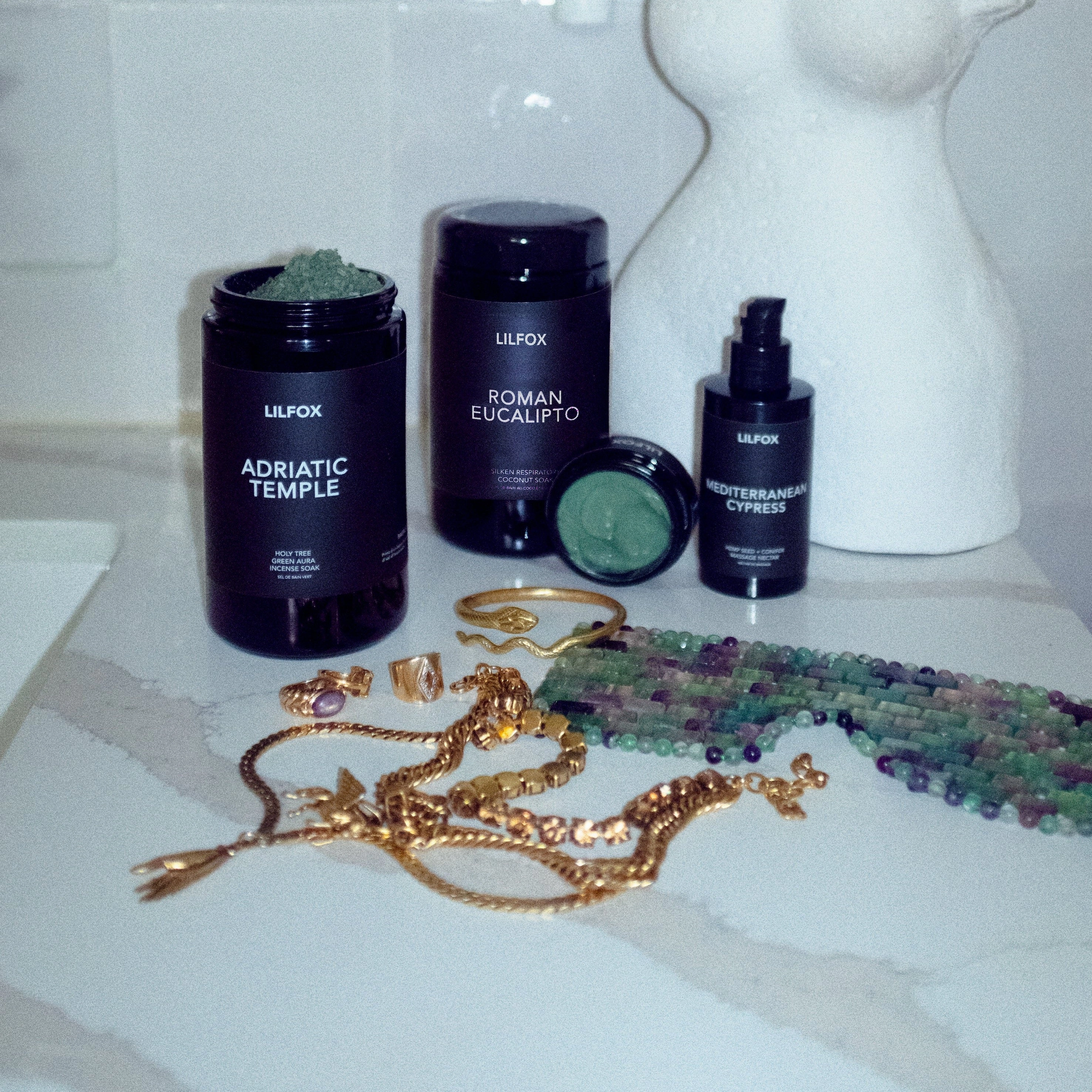 Ancient Green Viridescent Bath Genius Box