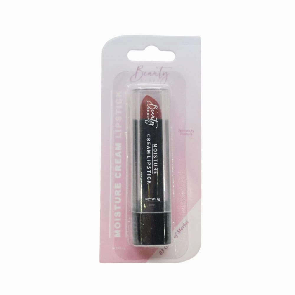 Beauty Buddy Moisture Cream Lipstick 03 Glass Of Merlot 4g