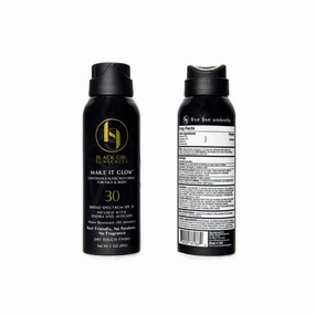 Black Girl Sunscreen Make It Glow Sunscreen Spray for Face and Body 3oz