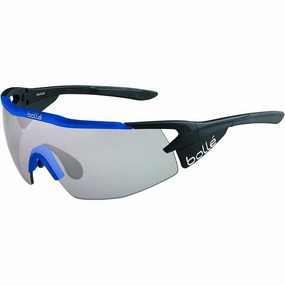 Bolle Unisex Sunglasses - BOLLE AEROMAX BLACK MATTE/TRANSLUCID BLUE - TNS GUN