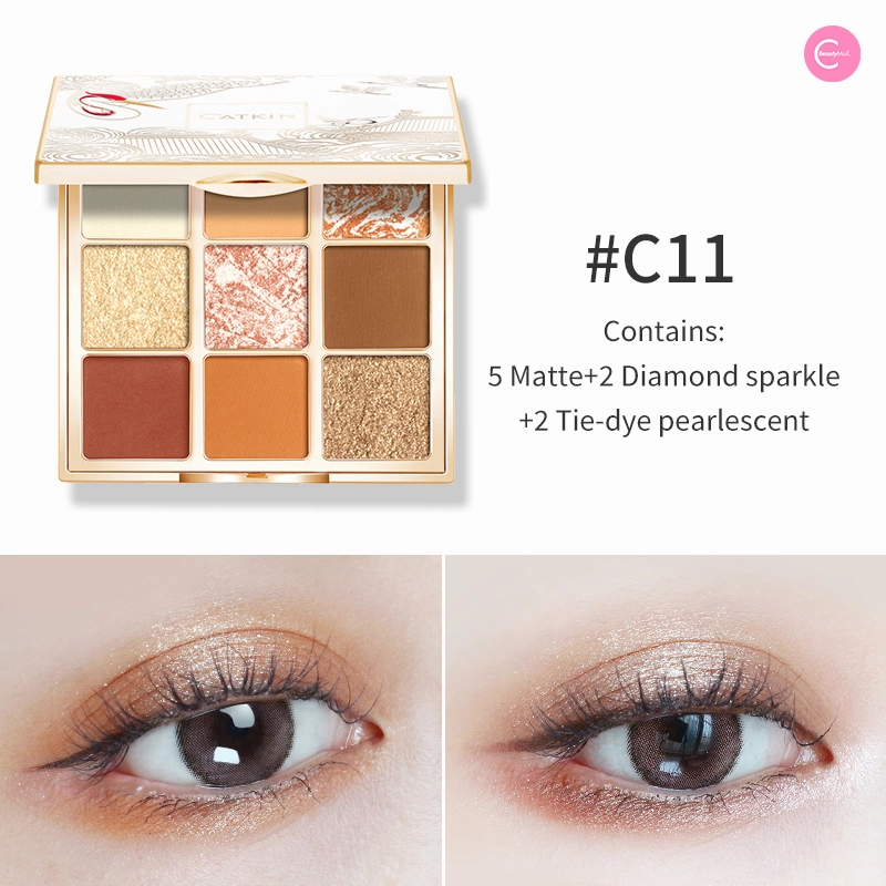 CATKIN Summer Forest 9-Color Eyeshadow Palette