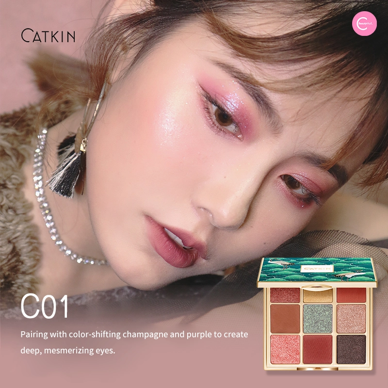 CATKIN Summer Forest 9-Color Eyeshadow Palette