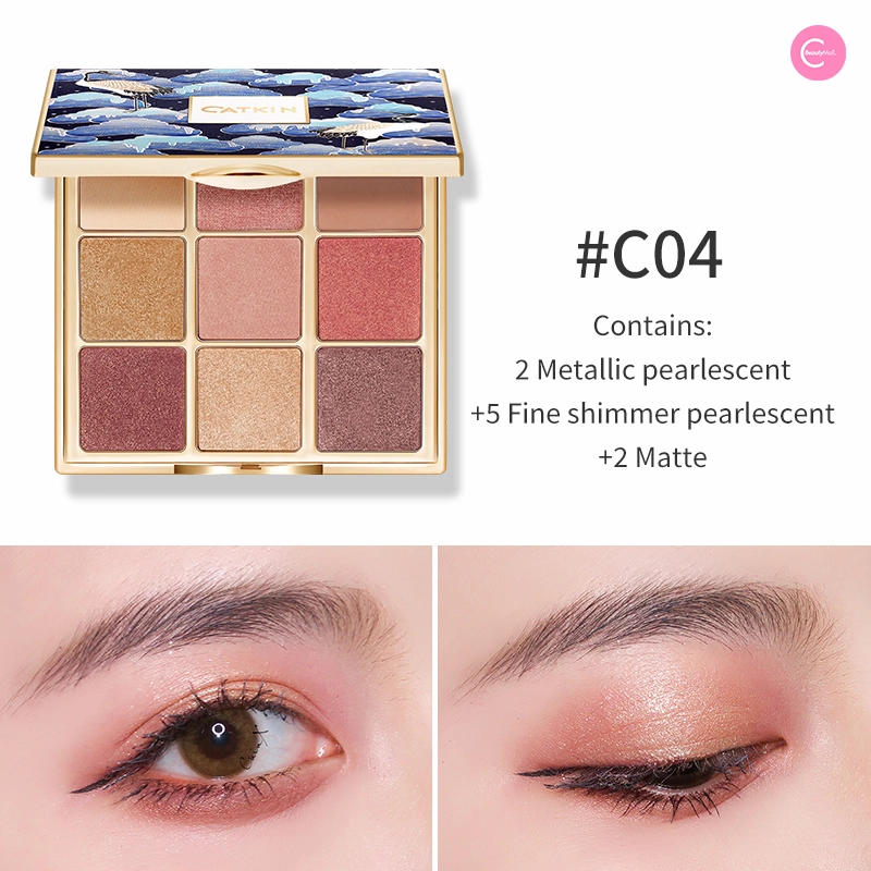 CATKIN Summer Forest 9-Color Eyeshadow Palette