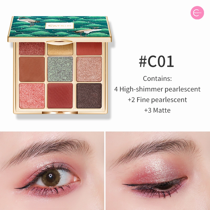 CATKIN Summer Forest 9-Color Eyeshadow Palette