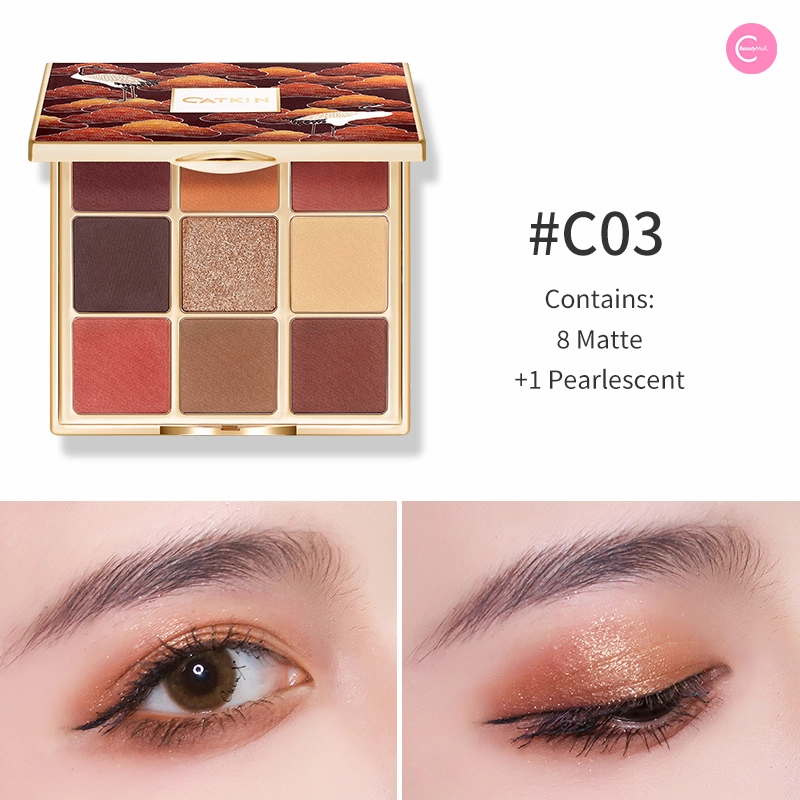 CATKIN Summer Forest 9-Color Eyeshadow Palette
