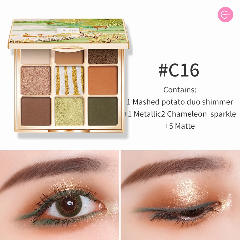 CATKIN Summer Forest 9-Color Eyeshadow Palette