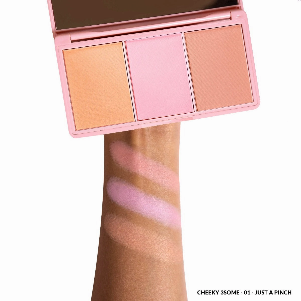 CHEEKY 3SOME BLUSH TRIO - 01 Just a Pinch