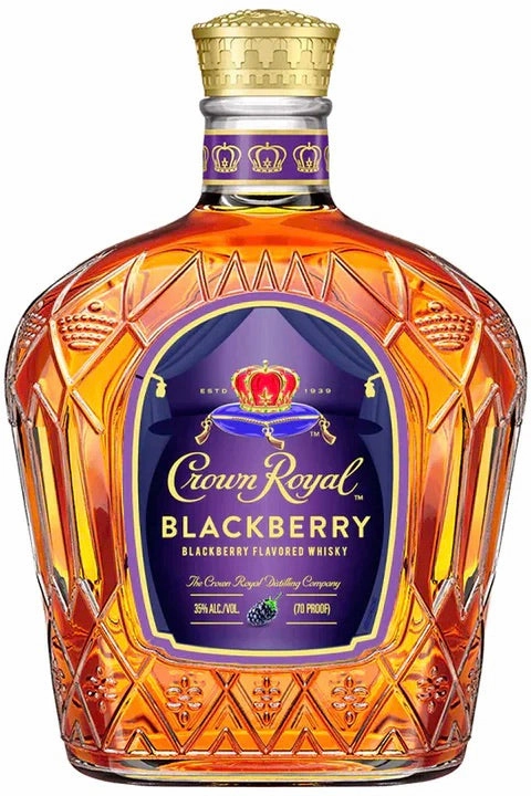 Crown Royal Blackberry Flavored Canadian Whisky