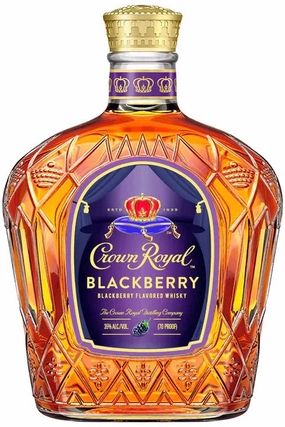 Crown Royal Blackberry Flavored Canadian Whisky