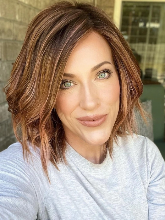 Delight | Synthetic Lace Front Wig (Mono Part)