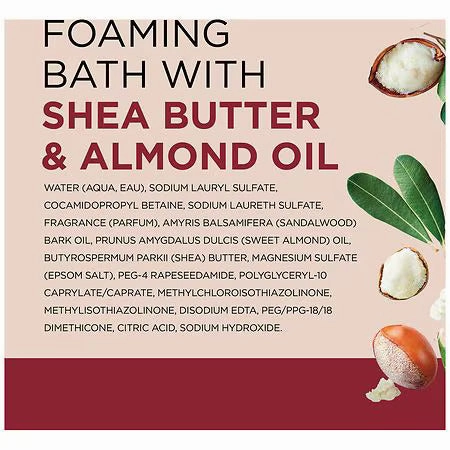 Dr Teal's Foaming Bath with Pure Epsom Salt Shea Butter & Almond Oil - 34 oz