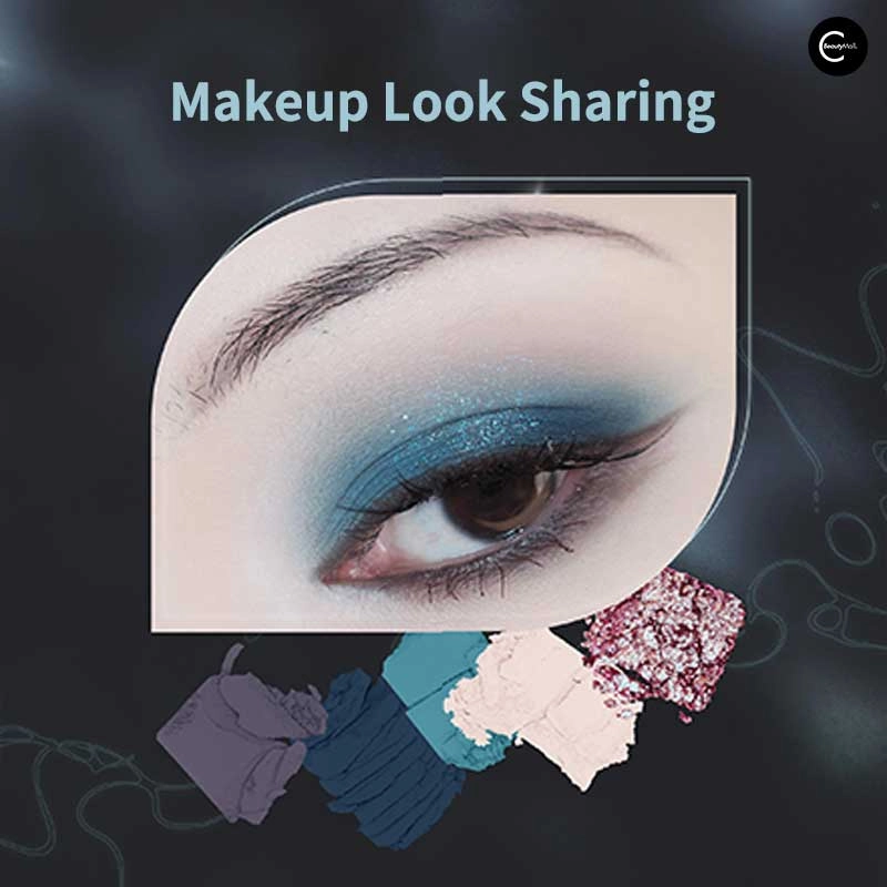 DRAMO Moonwheel Project 10-Color Eyeshadow Palette - #010 Moonfall Tide