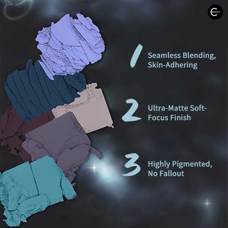 DRAMO Moonwheel Project 10-Color Eyeshadow Palette - #010 Moonfall Tide