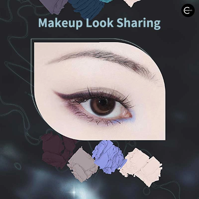 DRAMO Moonwheel Project 10-Color Eyeshadow Palette - #010 Moonfall Tide