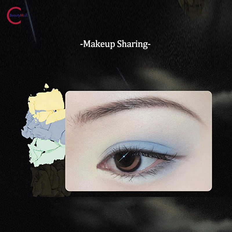 DRAMO "Moonwheel Project" Initial Heart Series Eyeshadow Palette 008 Moonlight, Night