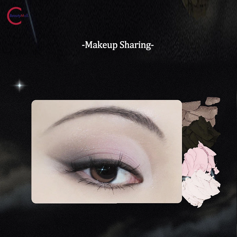 DRAMO "Moonwheel Project" Initial Heart Series Eyeshadow Palette 008 Moonlight, Night
