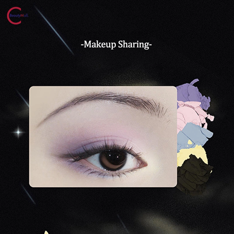 DRAMO "Moonwheel Project" Initial Heart Series Eyeshadow Palette 008 Moonlight, Night