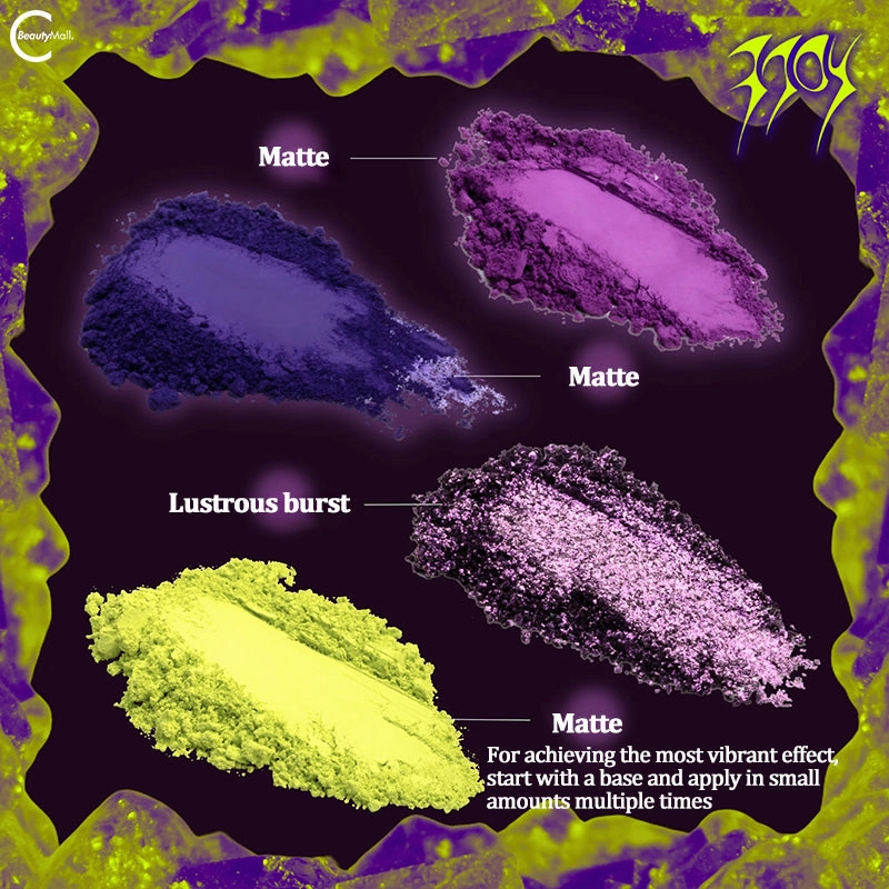 EXILEJOY Temperature-Change Eyeshadow Palette #77 (Purple & Yellow)