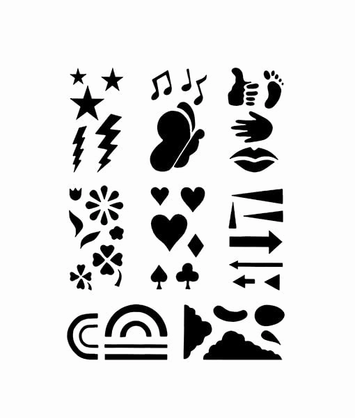 Face Painting Stencil Set for Kids