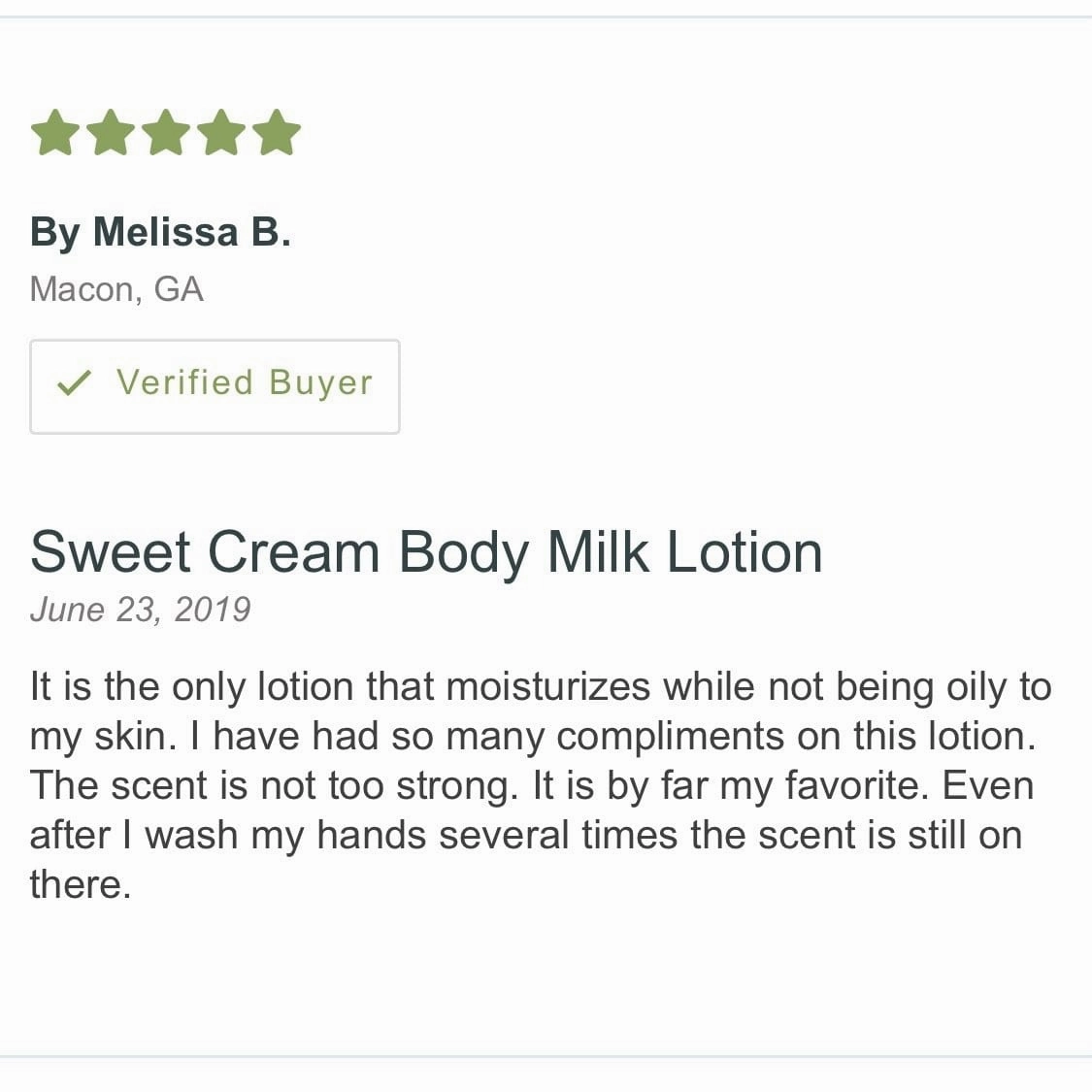 FarmHouse Fresh Sweet Cream Body Milk Bottle