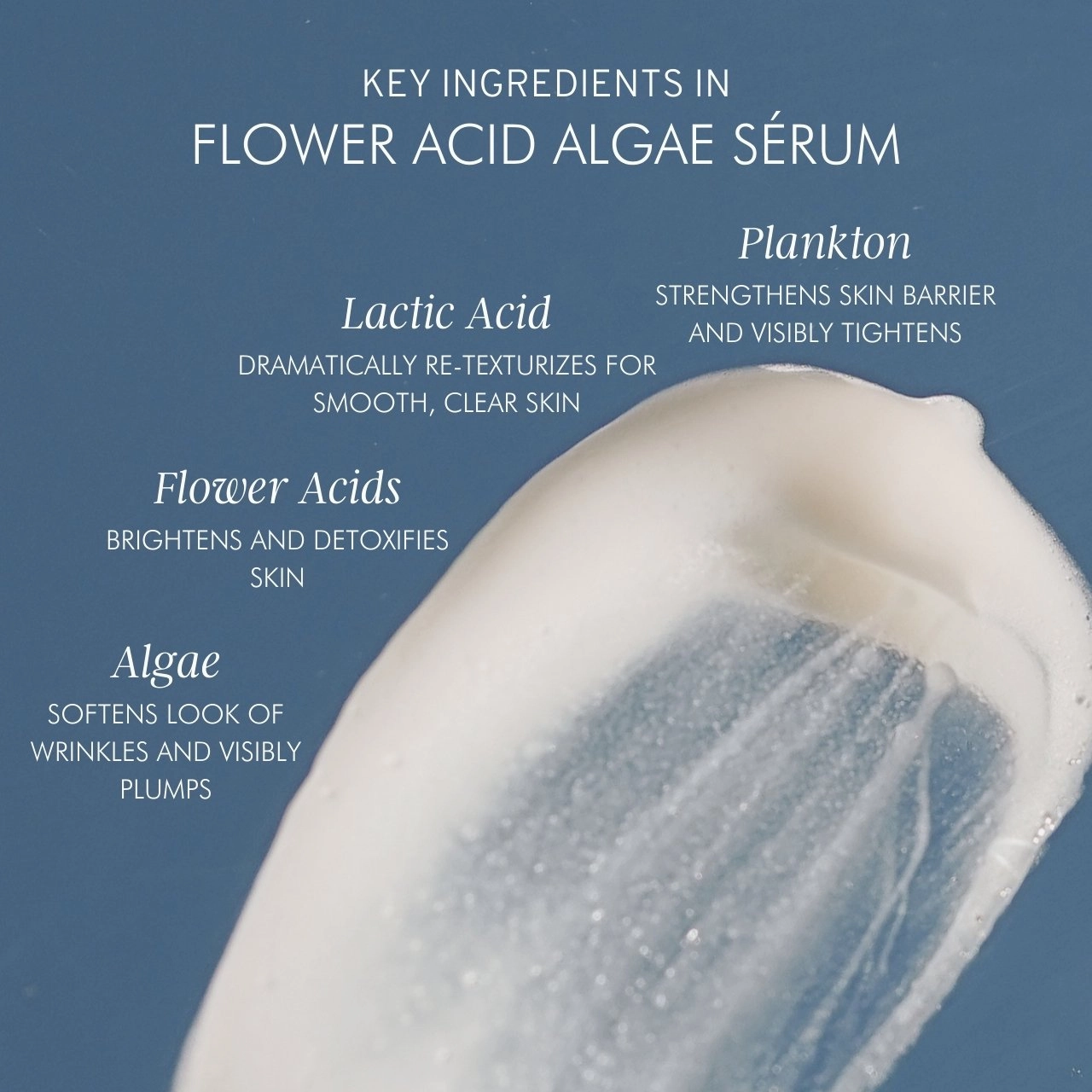 Flower Acid Algae Sérum