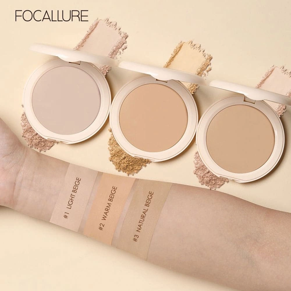 Focallure Cover Two Way Cake Pressed Powder 02 6.5g