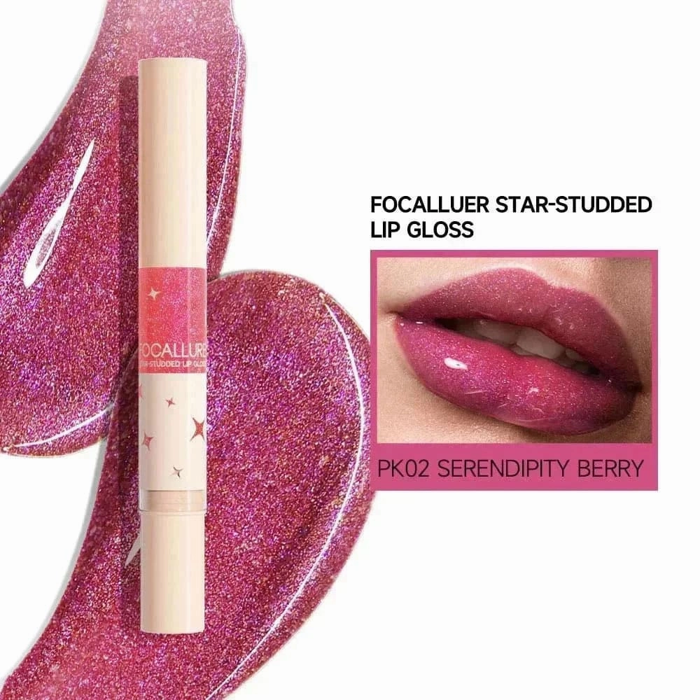 Focallure Star Studded Lip Gloss PK02 Serendipity Berry