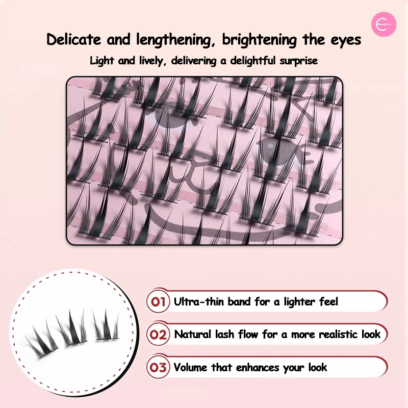 Gaoashes X Freya86 UF23 Midnight Cat Lash – Fluffy Cat Paw Faux Lashes