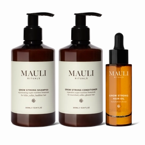 Grow Strong Hair 3 Step Ritual