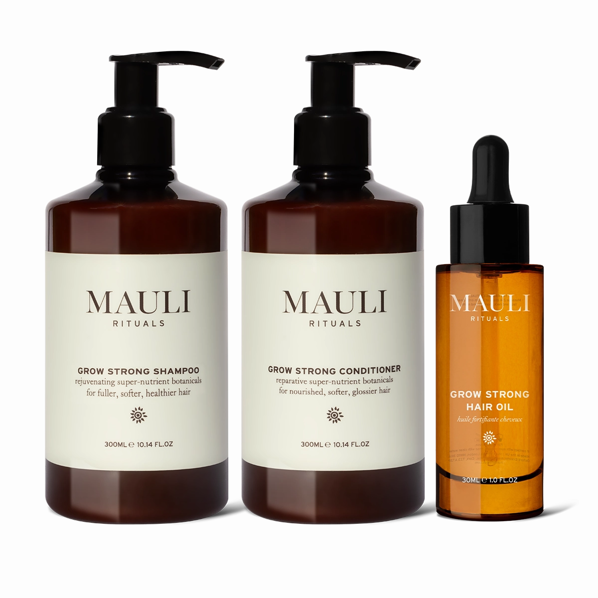 Grow Strong Hair 3 Step Ritual