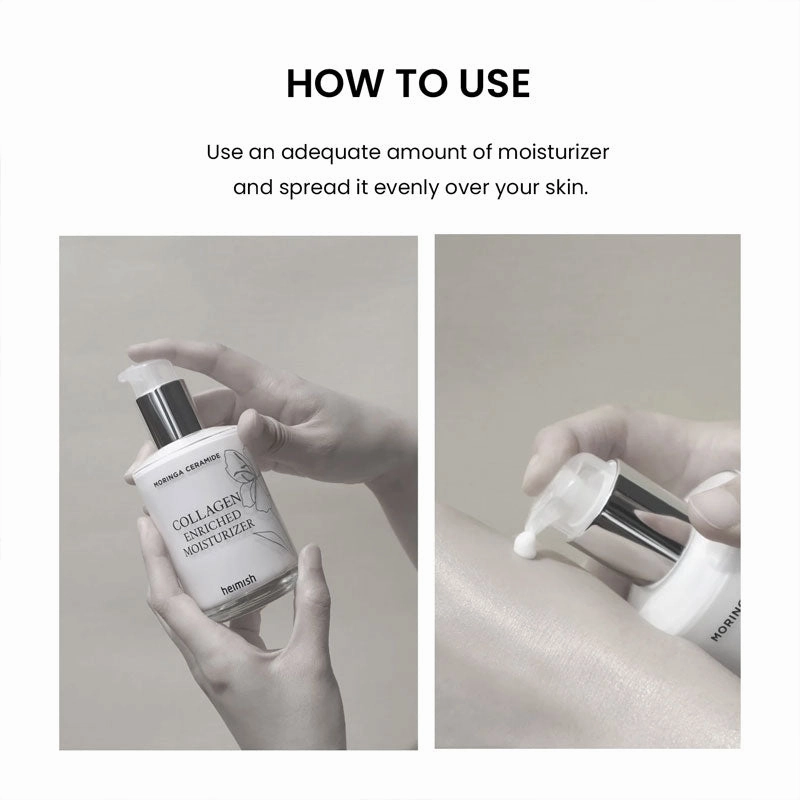 Heimish Moringa Ceramide Collagen Enriched Moisturizer 120ml