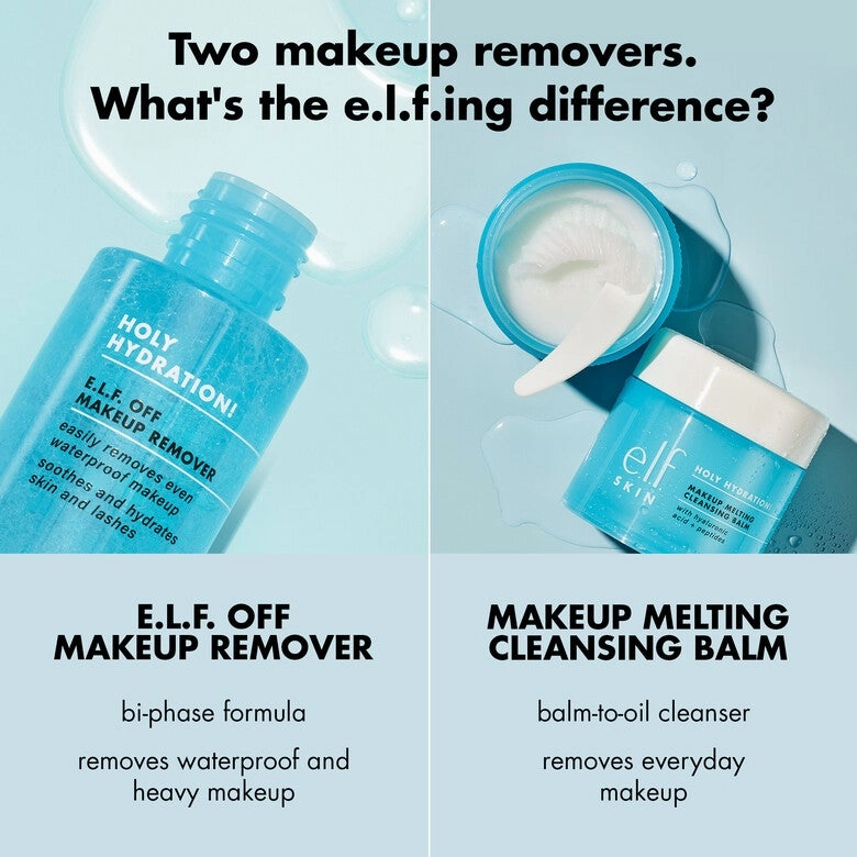 Holy Hydration! e.l.f. Off Makeup Remover