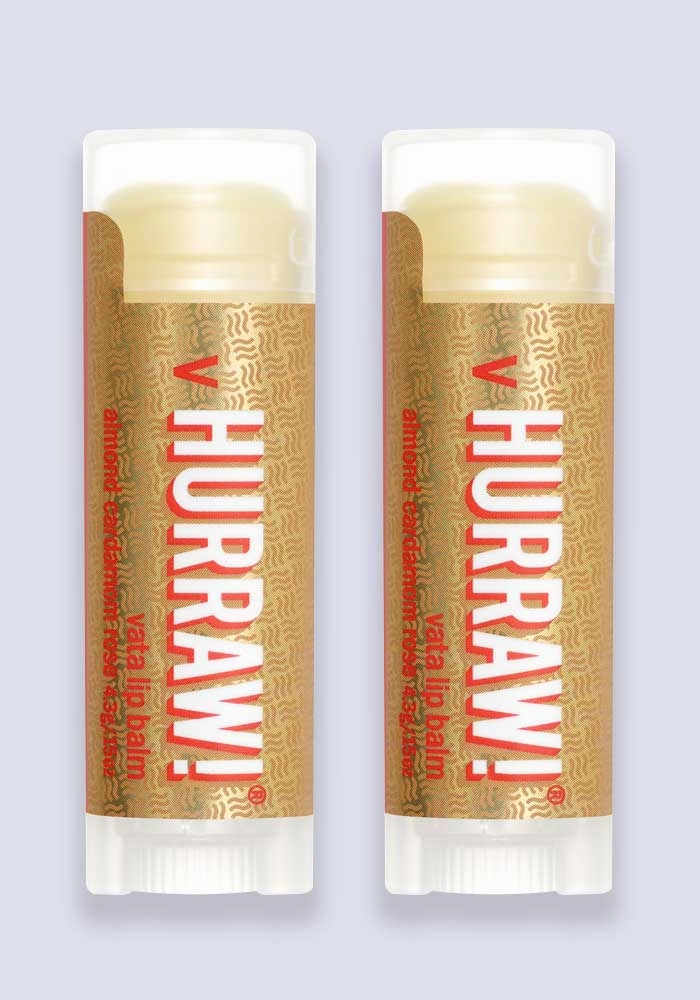 Hurraw Vata Lip Balm 4.3g (per stick) - 2 Pack