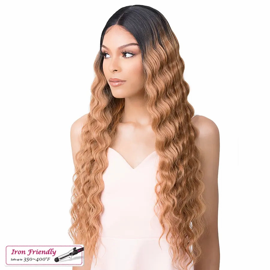 It's a Wig! 5G True HD Transparent Swiss Lace Wig - Crimped4