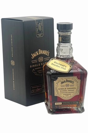 Jack Daniel's X Blackwell's Pick "Barrel Proof" Single Barrel Tennessee Whisky