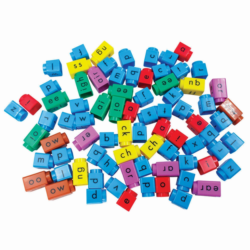 Junior Learning Rainbow Phonics Blox - Consonant Blends, Phase 4 - for Kids 5 