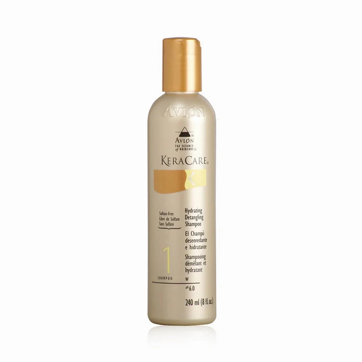 KeraCare Hydrating Detangling Sulfate-Free Shampoo - 8 oz