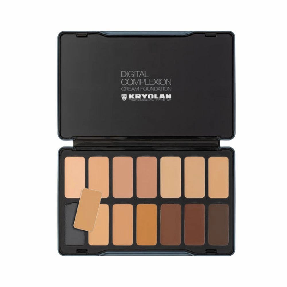 Kryolan Digital Complexion Cream Palette 14 Color