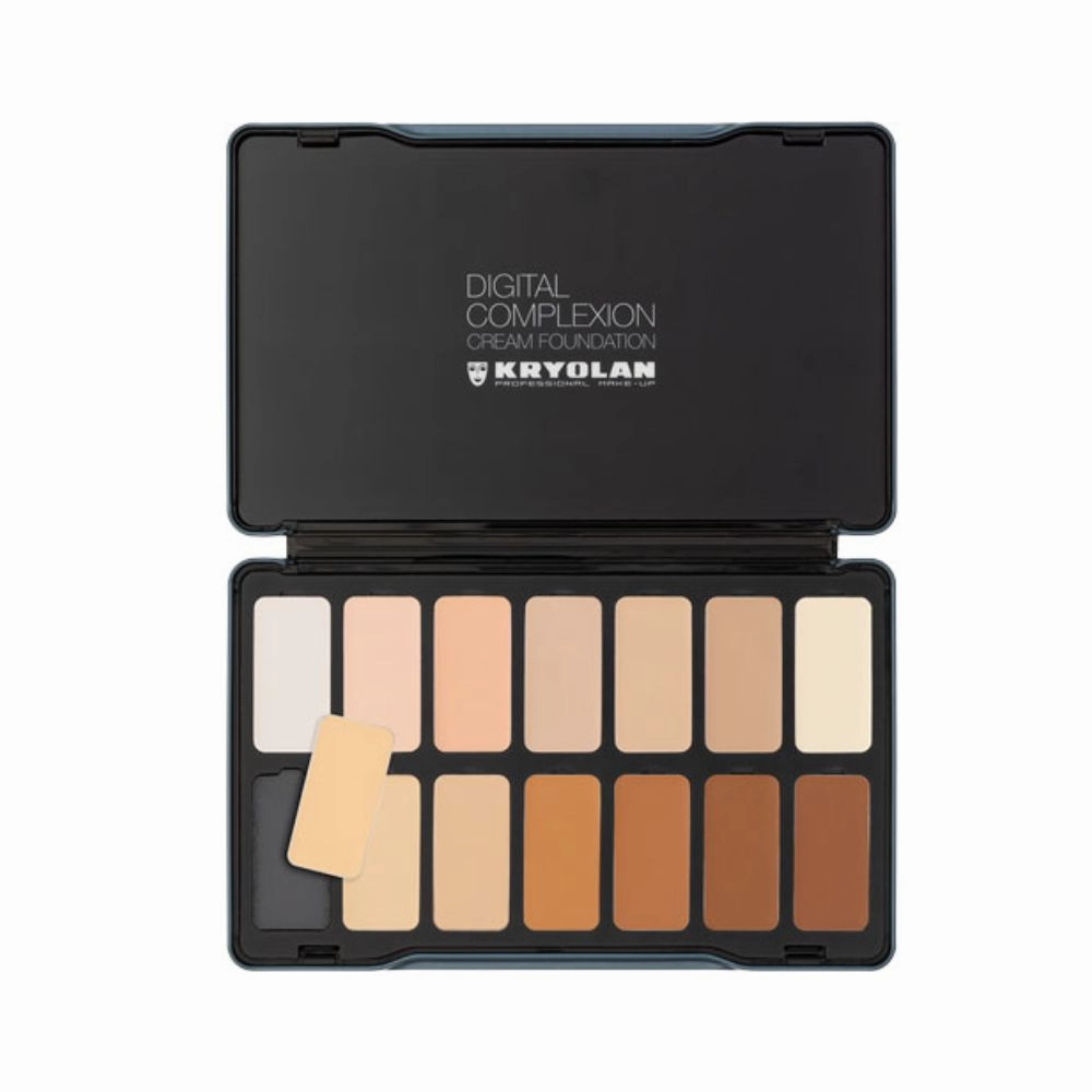 Kryolan Digital Complexion Cream Palette 14 Color