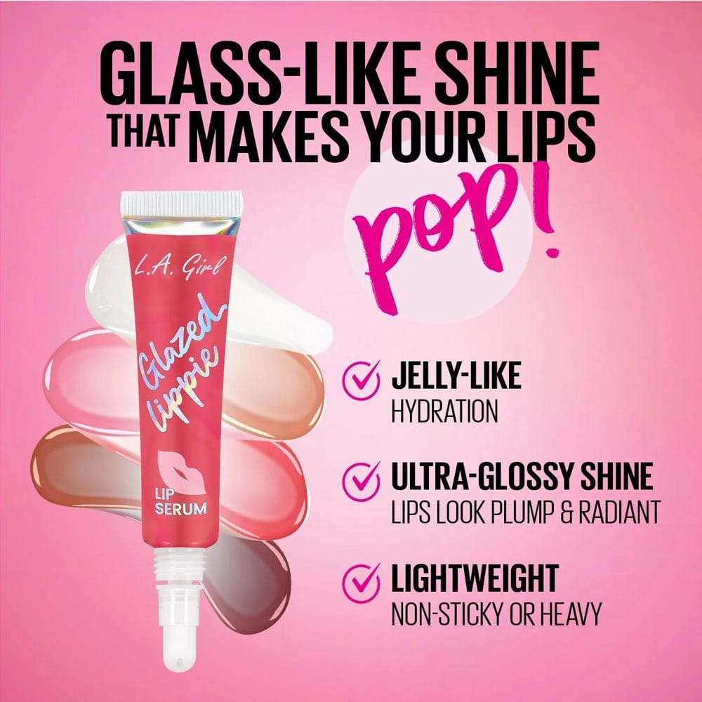 LA Girl Glazed Lippie Lip Serum Juicy 12ml