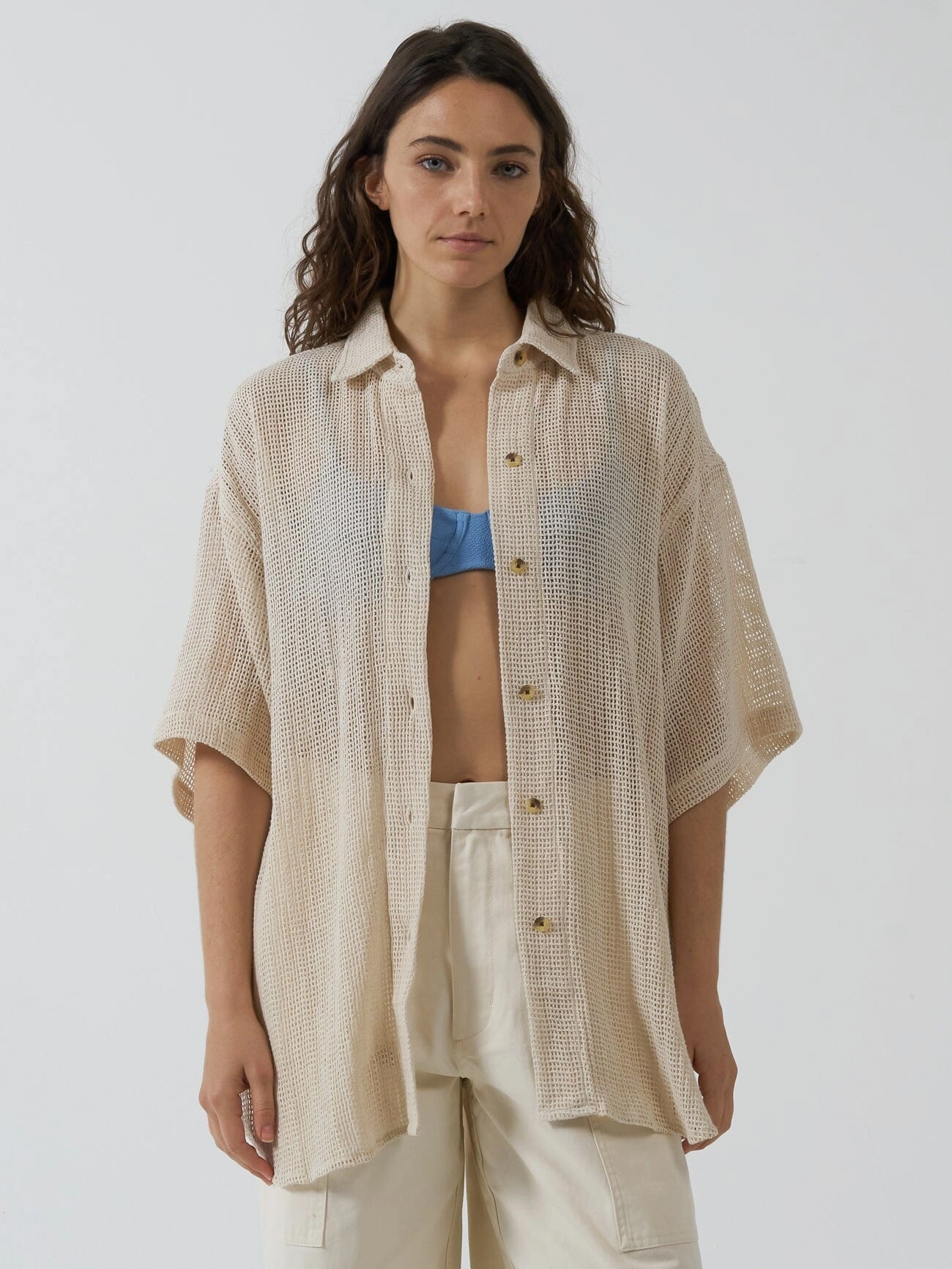 Lattice Shirt - Unbleached