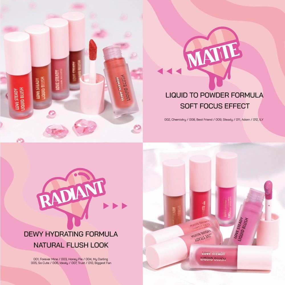 Love Steady Liquid Blush (003, Honey Pie)