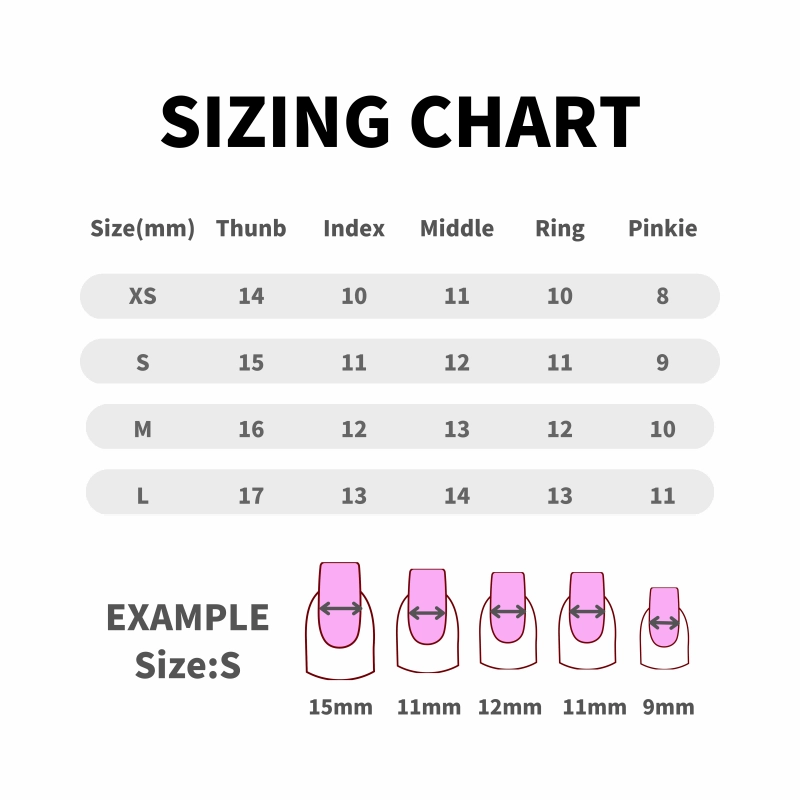 Lustrous Jelly Glam - 3D Press-On Nail