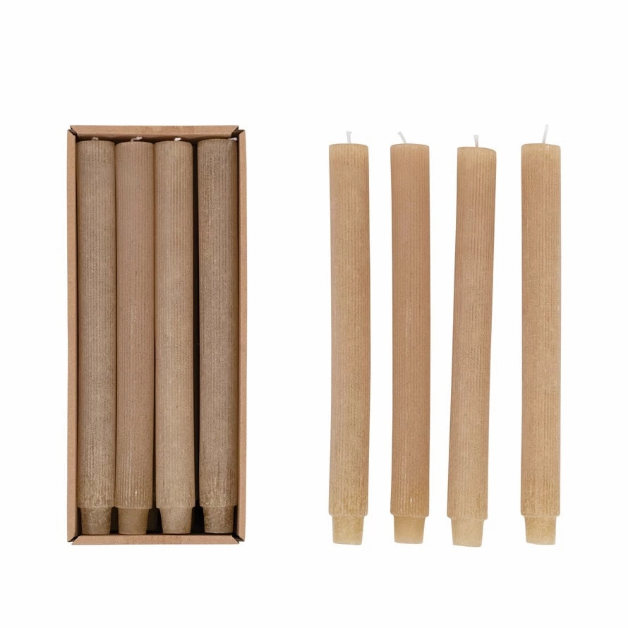 Lynn Pleated Taper Candles